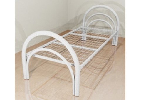 Удобные и крепкие кровати с сеткой, металлические кровати