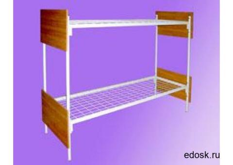 Кровати на металлокаркасе с пружинами или сварными сетками